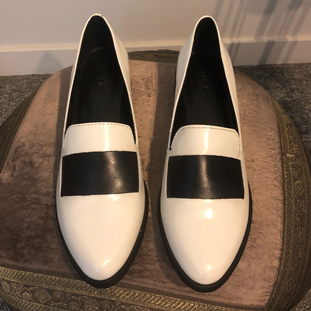 Made White Leather Loafers